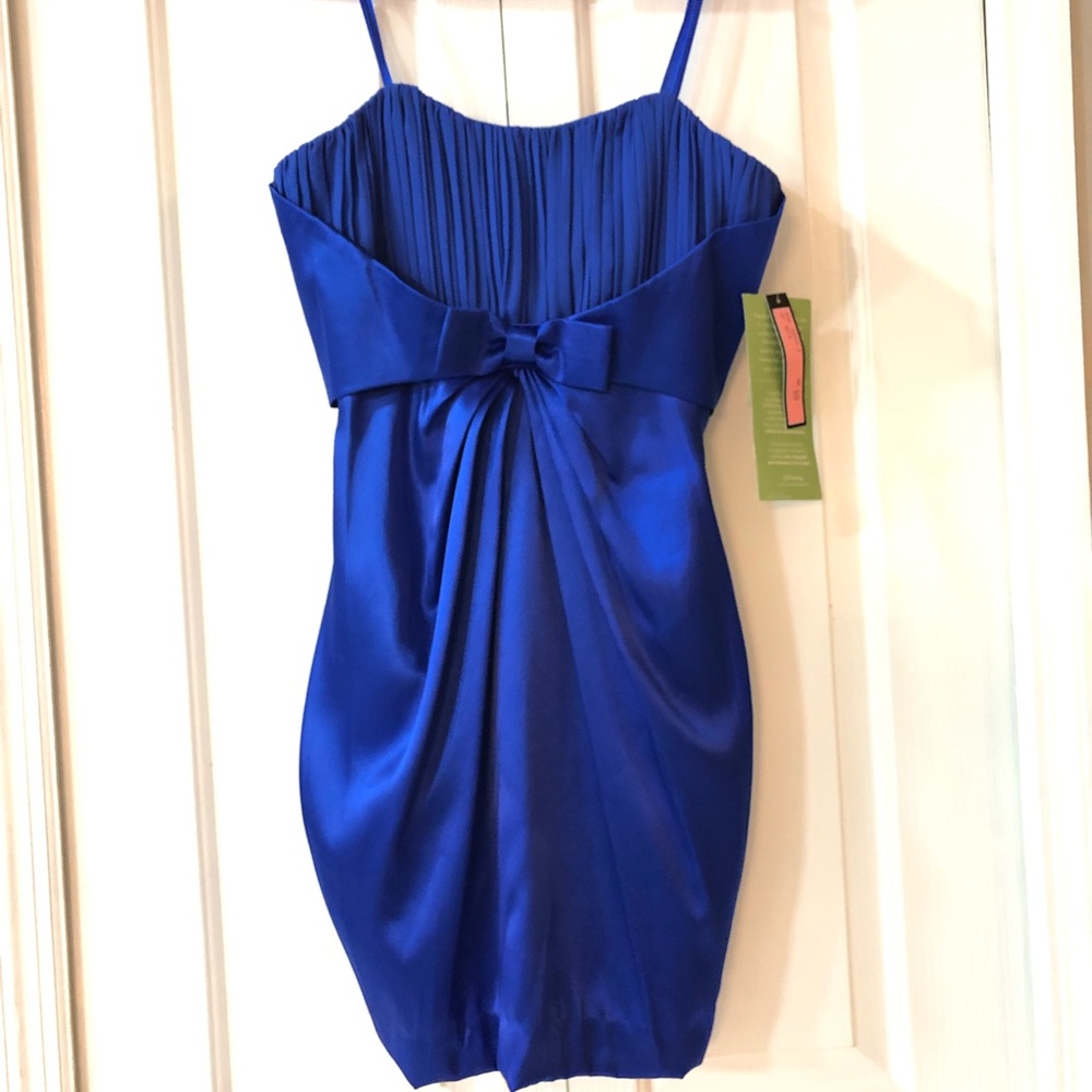 Short Blue Formal Dress